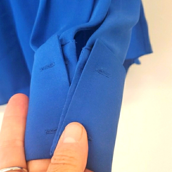 Halston Heritage Silk Blouse - Picture 4 of 6